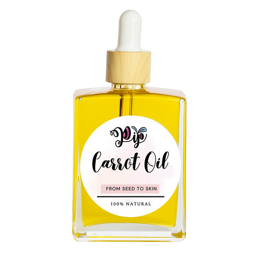 Radiant Glow Carrot Oil  100% Natural | Cold-Pressed | For Skin & Hair